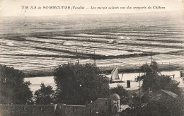 FRANCE - Ile De Noirmcutier (Vendée) - Les Marais Salants Vus Des Remparts Du Château - Carte Postale Ancienne - Ile De Noirmoutier