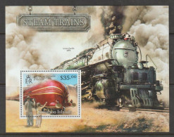 Solomon Islands 2012 Steam Trains S/S MNH - Trains