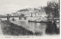PONTOISE ( 95 ) - Vue Prise De Saint Ouen L'Aumône - Houseboats