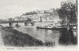 PONTOISE ( 95 ) - Vue Prise De Saint Ouen L'Aumône - Hausboote