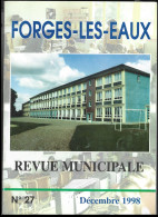 Livre -  76 -  Forges Les Eaux - Revue Municipal   N° 27 - Decembre 1998 - Normandie