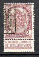 827 Voorafstempeling Op Nr 55 - MALINES (STATION) 06 - Positie B - Rollo De Sellos 1900-09