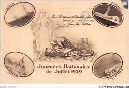 AJCP4-0324- MILITARIA - JOURNEES NATIONALES DE JUILLET 1929 - Andere Kriege