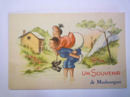 2024 - 1313  MAUBOURGUET  (Hautes-Pyrénées)  :  Un SOUVENIR De MAUBOURGUET   1954   XXXXX - Maubourguet