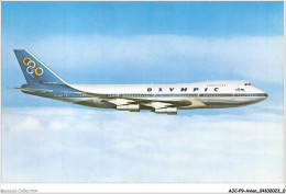 AJCP9-0835- AVION - OLYMPIC AIRWAYS - BOEING 747-200B - JUMBO JET - 1946-....: Modern Era