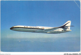 AJCP8-0815- AVION - CARAVELLE - AIR FRANCE - PREMIER MOYEN-COURRIER A REACTION PURE - 1946-....: Modern Era