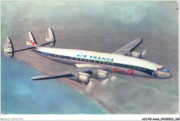 AJCP8-0813- AVION - AIR FRANCE - LOCKHEED SUPER G CONSTELLATION - 1946-....: Modern Era