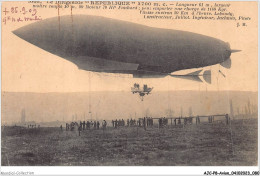 AJCP8-0770- AVION - LE DIRIGEABLE - REPUBLIQUE - 1914-1918: 1st War