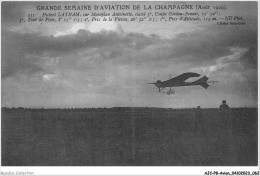 AJCP8-0761- AVION - GRANDE SEMAINE D'AVIATION DE CHAMPAGNE  - 1914-1918: 1ère Guerre