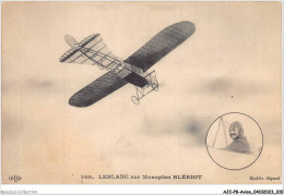 AJCP8-0735- AVION - LEBLANC SUR MONOPLAN BLERIOT - 1914-1918: 1ère Guerre