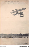 AJCP7-0722- AVION - CIRCUIT DE L'EST D'AVIATION - AOUT 1910 - ARRIVEE DE LEGAGNEUX AU CHAMP D'AVIATION - 1914-1918: 1ste Wereldoorlog