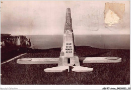 AJCP7-0681- AVION - ETRETAT - MONUMENT NUNGESSER ET COLI - VUE ARRIERE - 1914-1918: 1. Weltkrieg