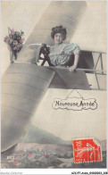 AJCP7-0634- AVION - HEUREUSE ANNEE - 1914-1918: 1st War