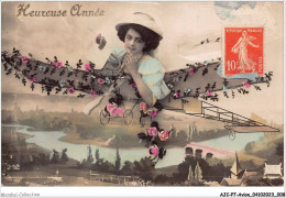 AJCP7-0629- AVION - HEUREUSE ANNEE - 1914-1918: 1. Weltkrieg