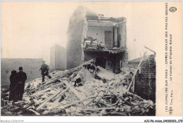 AJCP6-0613- AVION - LES ZEPPELINS SUR PARIS - CRIMES ODIEUX DES PIRATES BOCHES - LA MAISON DU BRIGADIER BIDAULT - 1914-1918: 1st War