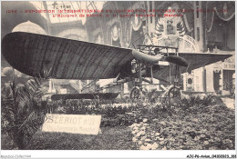 AJCP6-0614- AVION - EXPOSITION INTERNATIONALE DE LOCOMOTION AERIENNE GRAND PALAIS 1909 - 1914-1918: 1st War