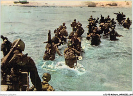 AJCP5-0502- MILITARIA - DEBARQUEMENT EN NORMANDIE - DES TROUPES DEBARQUENET SUR LA COTE NORMANDE - Guerres - Autres