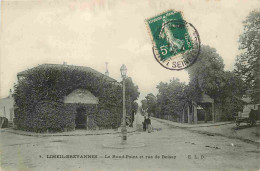 94 - Limeil Brevannes - Le Rond-Point Et Rue Des Boissy - Animée - Hotel Restaurant Au Coin Du Parc - CPA - Oblitération - Limeil Brevannes