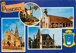 45 - Puiseaux - Multivues - Eglise - Blasons - CPM - Voir Scans Recto-Verso - Puiseaux