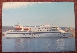 TURKEY,TURKEI,TURQUIE ,TURKISH MARITIME LINES ,KARADENIZ ,POSTCARD - Ferries