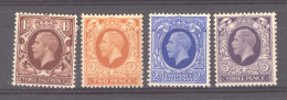 Grande Bretagne  :  Yv  189-92  * - Unused Stamps