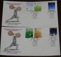 Greece 2003 Athens 2004 Sports Equipment Unofficial FDC - FDC