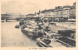 ROUEN ( 76 ) - Quai De Paris - Binnenschepen