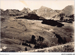 AJIP7-74-0794 - TANINGES - Le Praz De Lys - Vue Générale Et Pointe De Chalune - Taninges