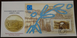Greece 2002 Athens 2004 Ancient Olympia Unofficial FDC - FDC