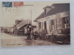 Carlepont , Rue Bourbon , Restaurant P BOURBON Café , Voiture Ancienne - Nogent Sur Oise