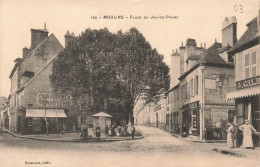 FRANCE - Moulins - Place De Jeu De Paume - Animé - Carte Postale Ancienne - Moulins