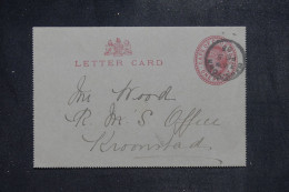 CAP DE BONNE ESPÉRANCE - Entier Postal Pour Kronstad En 1903  - L 151417 - Cape Of Good Hope (1853-1904)