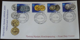 Greece 2002 Athens 2004 The Winners Unofficial FDC - FDC