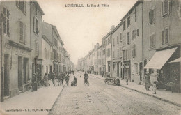 FRANCE - Lunéville - La Rue De Viller - Animé - Carte Postale Ancienne - Luneville