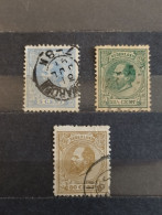 1872. Países Bajos/Holanda/ Nederland. Mi 19, 22 Y 27. Usados - Usati