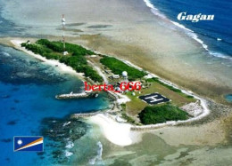 Marshall Islands Gagan Aerial View New Postcard - Islas Marshall