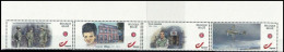 DUOSTAMP** / MYSTAMP** - Bastogne/Bastenaken - Renée Lemaire - Augusta Chiwy - Général / Generaal Bradley & Paton - Mint