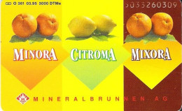 Germany: O 361 03.95 Mineralbrunnen AG, Minora-Citroma-Mixora - O-Series: Kundenserie Vom Sammlerservice Ausgeschlossen