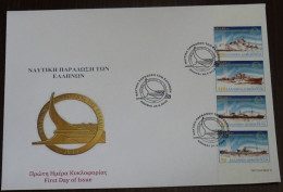 Greece 2000 Naval Tradition Of The Greeks Unofficial FDC - FDC