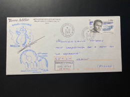 Lettre "Paul Emile Victor" 05/12/2015 - 740 - TAAF - Kerguelen - Covers & Documents