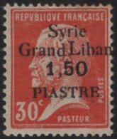 SYRIE - Mandat Français - Timbre Pasteur Avec Surcharge - Unused Stamps