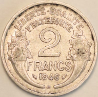 France - 2 Francs 1946 B, KM# 886a.2 (#4115) - 2 Francs