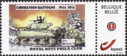 DUOSTAMP/MYSTAMP** - 70 Ans De Libération Bastogne / 70 Jaar Bevrijding Bastogne / 70 Jahre Befreiung Bastogne - Nuovi