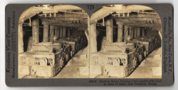 Stereo-Fotografie Keystone View Co., Meadville, Ansicht Scranton / PA., Electric Motor Hauling Cars Loaded With Coal  - Stereo-Photographie