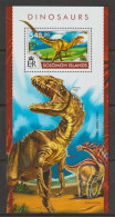 Solomon Islands 2015 Dinosaurs S/S MNH - Prehistorics