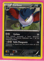 Carte Pokemon Francaise 2012 Noir Et Blanc Dragons Exaltés 73/124 Corboss 110pv Occasion - Nero E Bianco