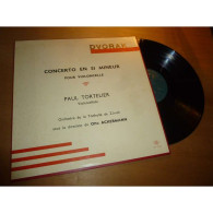 PAUL TORTELIER / OTTO ACKERMANN Concerto En Si Mineur Pour Violoncelle DVORAK Club National Du Disque MMS 2006 Lp - Classica