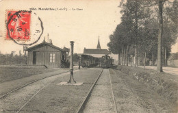 Mordelles * La Gare * Train Tramway Locomotive Machine Ligne Chemin De Fer Ile Et Vilaine - Andere & Zonder Classificatie
