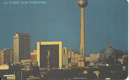 Germany: O 2000 10.94 Telecard Expo 94 Berlin. Mint - O-Series: Kundenserie Vom Sammlerservice Ausgeschlossen