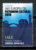 Andorra 2018 / Cultural Heritage MNH Patrimonio Cultural / Ij65  29-22 - Nuevos